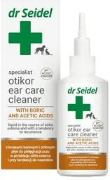 Dr Seidel Otikor Ear Care Cleaner 75ml - Pielęgnacja uszu i oczu zwierząt - miniaturka - grafika 1
