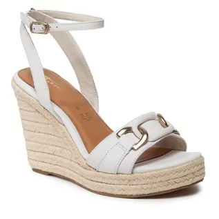 Espadryle damskie - Tamaris Espadryle 1-28348-28 White 100 - grafika 1