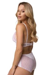 Figi damskie z koronkowym tyłem 214 białe S - Majtki damskie Figi damskie z koronkowym tyłem 214 białe S - Majtki damskie - miniaturka - grafika 1