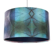 Lampy stojące - Granatowa lampa wisząca nad stół Cuvok - miniaturka - grafika 1