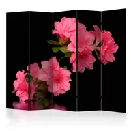 Parawany - Parawan 5-częściowy - Azalea in Black II [Room Dividers] (rozmiar 225x172) - miniaturka - grafika 1