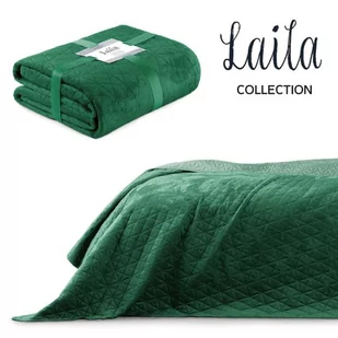 AmeliaHome narzuta na łóżko LAILA zielona 170x270 - Narzuty - miniaturka - grafika 1