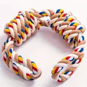 Zabawki dla psów - Zabawka dla psa sznur bawełniany duży xxl 60cm - miniaturka - grafika 1