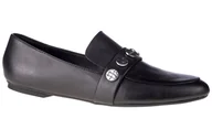 Półbuty damskie - Calvin Klein Ola Nappa W E8892BLK, Damskie, półbuty, Czarne - miniaturka - grafika 1