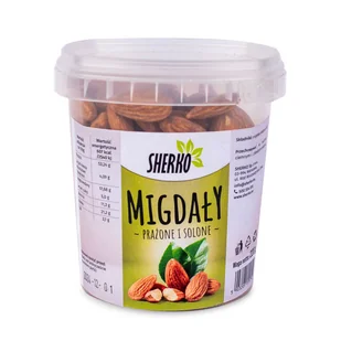 Migdały prażone i solone, 220 g - Orzeszki - miniaturka - grafika 1