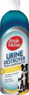 SIMPLE SOLUTION STAIN &amp; ODOUR REMOVER - URINE DESTROYER [94158] 1000ml - Pozostałe akcesoria dla psów - miniaturka - grafika 1