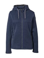 Kurtki damskie - Killtec Damska kurtka polarowa z kapturem - KOW 135 WMN JCKT, ciemnogranatowa, 40, 37406-000 - miniaturka - grafika 1