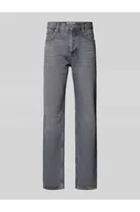Spodnie męskie - Jeansy o kroju straight fit z dodatkiem wełny model EDGE - Only & Sons - miniaturka - grafika 1
