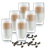 Szklanki - SZKLANKI TERMICZNE DO LATTE MACCHIATO 350 ml 6 szt - miniaturka - grafika 1