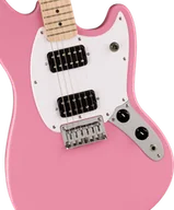 Gitary elektryczne - Squier Sonic Mustang HH Maple Fingerboard White Pickguard Flash Pink - miniaturka - grafika 1