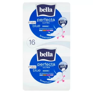 Bella TZMO 16szt Perfecta ultra Maxi Blue podpaski - Podpaski - miniaturka - grafika 1