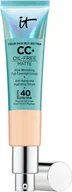 Kremy CC - IT Cosmetics IT Cosmetics Light Medium Your Skin But Better CC+ Oil-Control Matte SPF 40+ Podkład 32ml - miniaturka - grafika 1