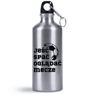 Shakery i bidony sportowe - Butelka/bidon 500 ml dla kibica piłki nożnej, futbol, football + imię, 2 - miniaturka - grafika 1