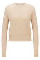 Swetry damskie - BOSS C_femaida sweter damski, Light Beige277, L - miniaturka - grafika 1