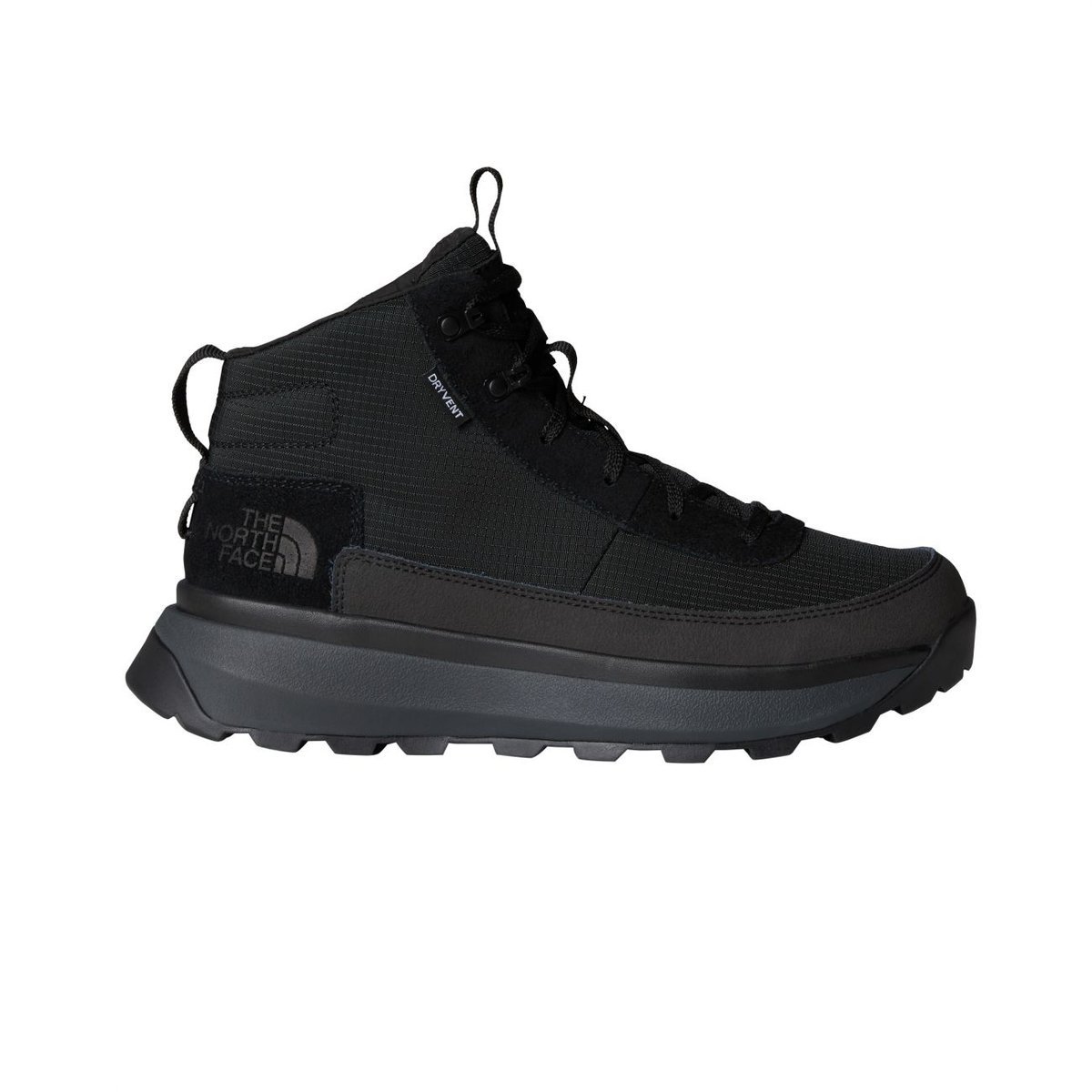 tronchetto e stivaletto uomo the north face nf0a8d8ww9o1 - m bergen mid black/antracite