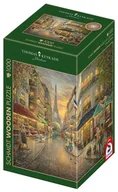 Puzzle - Schmidt, Puzzle PQ THOMAS KINKADE Malowniczy Paryż (drewniane), 1000 el. - miniaturka - grafika 1