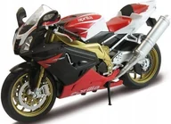 Samochody i pojazdy dla dzieci - Welly Motocykl Aprillia RSV Factory 1/10 28088 - miniaturka - grafika 1