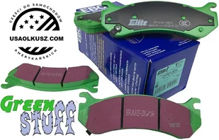 Przednie klocki GreenStuff + NAWIERCANE NACINANE tarcze hamulcowe EBC seria GD Cadillac Escalade 2002-2006 - Tarcze hamulcowe - miniaturka - grafika 9