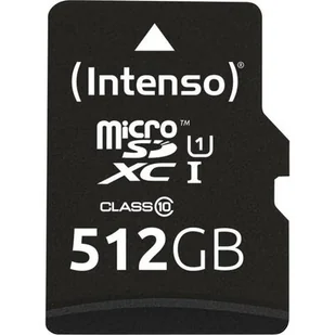 Intenso Premium MicroSD 512 GB Class 10 UHS-I/U1 3423493 - Karty pamięci - miniaturka - grafika 1