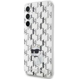 Etui Karl Lagerfeld KLHCS23FEHNCMKLT Samsung Galaxy S23 FE hardcase Monogram Choupette transparent - Etui i futerały do telefonów - miniaturka - grafika 3