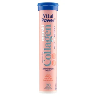 Kruger Vital Power Collagen morski, 84g - Napoje gazowane - miniaturka - grafika 1