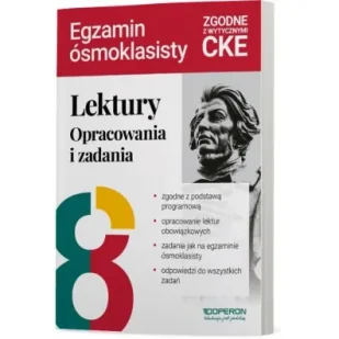 Lektury na egzaminie ósmoklasisty Opracowania - Pomoce naukowe - miniaturka - grafika 1