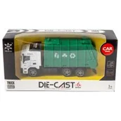 Samochody i pojazdy dla dzieci - Askato Metalowa śmieciarka - miniaturka - grafika 1