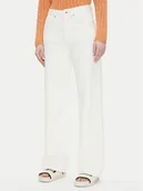 Spodnie damskie - Pepe Jeans Jeansy PL204731 Niebieski Straight Fit - miniaturka - grafika 1