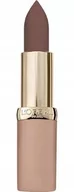 Szminki - Loreal Paris Paris Color Riche Matte Free The Nudes matowa szminka nawilżająca odcień 10 No Pressure 3,6 g - miniaturka - grafika 1