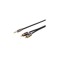 Kable - Monoprice Monoprice Onyx Series kabel sygnałowy stereo 3.5 mm do RCA 1.8 m - miniaturka - grafika 1