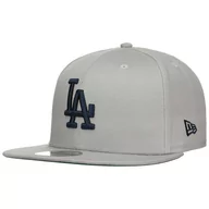 Czapki i chusty sportowe męskie - Czapka 9Fifty Team Side Patch Dodgers by New Era, szary, S/M (54-57 cm) - miniaturka - grafika 1