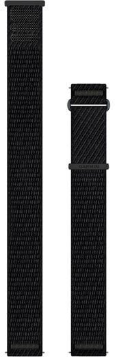 Garmin Schnellwechsel-Armband 22 mm Nylon Schwarz/Schiefergrau
