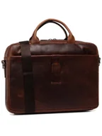 Torby na laptopy - JOOP! Torba na laptopa Loreto 4140004851 Brązowy - miniaturka - grafika 1