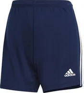 Spodnie sportowe damskie - Spodenki damskie adidas Squadra 21 Shorts granatowe GN5779 L - miniaturka - grafika 1