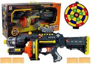 Zabawki militarne - Import LEANToys Karabin Pistolet na Strzałki Piankowe z Tarczą LT5087-0 - miniaturka - grafika 1