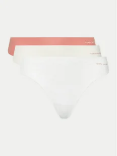 Tommy Hilfiger Komplet 3 par fig brazylijskich UW0UW03871 Kolorowy - Majtki damskie - miniaturka - grafika 1