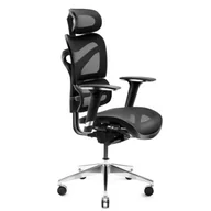 Fotele gamingowe - Diablo Chairs V-Commander czarny - miniaturka - grafika 1