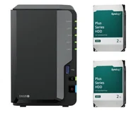 Serwery plików NAS i macierze dyskowe - Synology DS225+ 2x 2TB HDD HAT3300-2T DS225+_2x2TB (1349981+2*1289202) - miniaturka - grafika 1