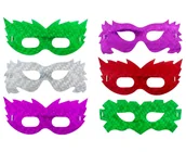 Stroje karnawałowe - Godan Maski holograficzne - 6 szt. PZ-MAH6 - miniaturka - grafika 1