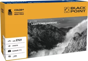 Black Point LCBPLX792Y zamiennik X792X1YG - Tusze zamienniki - miniaturka - grafika 1
