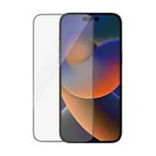 Szkła hartowane na telefon - PanzerGlass Szkło hartowane Ultra-Wide Fit Anti-Reflective z aplikatorem do iPhone 14 Pro Max 6,7" - miniaturka - grafika 1