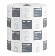 Ręczniki papierowe - Katrin Plus System Medium - Ręcznik w roli, 2-warstwowy, celuloza, 150 m, biały - 6 rolek - miniaturka - grafika 1