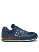 Buty dla dziewczynek - New Balance Sneakersy GC574KIG Granatowy - miniaturka - grafika 1