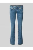 Spodnie damskie - Jeansy o kroju slim fit z 5 kieszeniami - Pepe Jeans - miniaturka - grafika 1