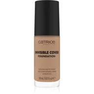 Podkłady do twarzy - Catrice Invisible Cover Foundation, podkład kryjący, 032W, 30ml - miniaturka - grafika 1