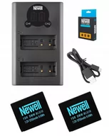 Ładowarki i akumulatory - Zestaw Do Panasonic 2 Baterie Dmw-Blg10 +Ładowarka Dl-Usb-C - miniaturka - grafika 1