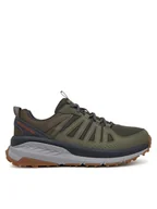 Buty trekkingowe męskie - Skechers Trekkingi Switch Back-Venture Seeker 237686/GRMT Khaki - miniaturka - grafika 1