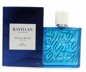 Wody i perfumy męskie - RAYHAAN Ocean Rush Eau de Parfum Spray for Men 100 ml - miniaturka - grafika 1