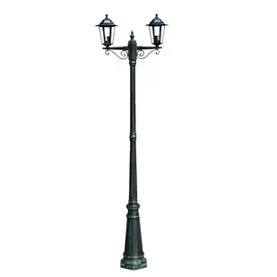 vidaXL Lampa ogrodowa, stojąca latarnia 215 cm wysoka - Lampy ogrodowe - miniaturka - grafika 1