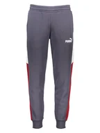 Spodnie sportowe męskie - Puma Spodnie dresowe "Power" w kolorze szarym - miniaturka - grafika 1